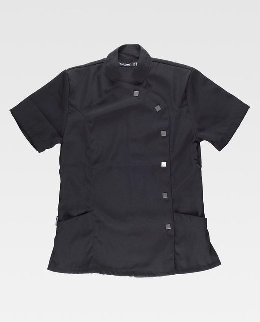 Slim-Fit-Jacke, Verschluss, zwei schwarze Plastiktüten
