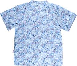 Casaca manga corta con bolso de pecho Unisex Estampado atomos