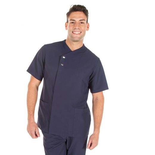 Veste hygiénique en microfibre Hugo 104 pour homme