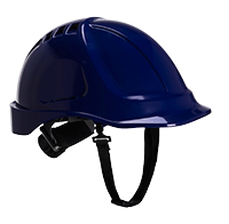 Casco de obra ventilado - estilo casco de montaña — Maxport Vestuario  Laboral