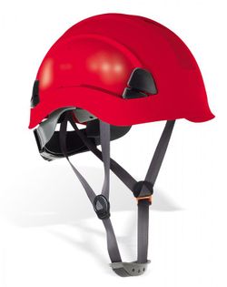 Casco Modelo Eolo Rojo Steelpro