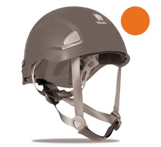Casco Yako Naranja Steelpro