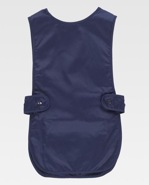 Glatte Kasel, seitliche Verstellung des Clips, Navy-Mitteltasche