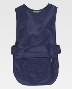 Glatte Kasel, seitliche Verstellung des Clips, Navy-Mitteltasche