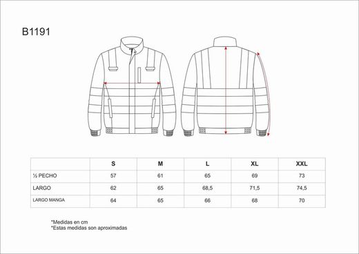 Feuerfeste AV-Jacke, Modacryl, Baumwolle und antistatisches Gewebe EN11611, EN11612, EN1149, EN61482 Navy Yellow AV