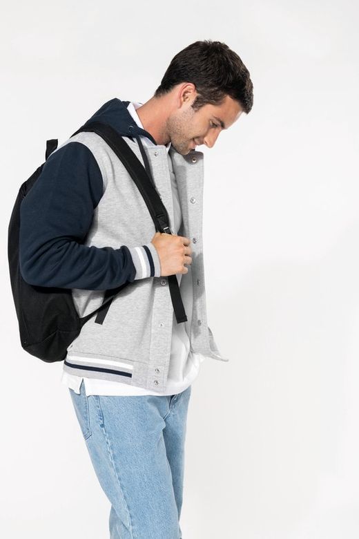 Unisex Hooded Baseball Jacke