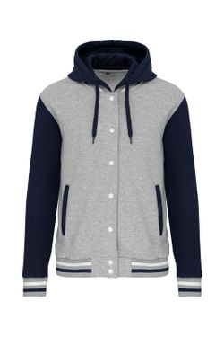Cazadora Béisbol Con Capucha Unisex