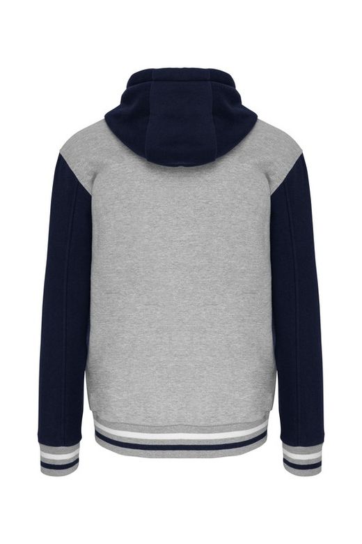 Cazadora Béisbol Con Capucha Unisex