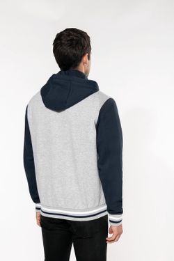 Unisex Hooded Baseball Jacke