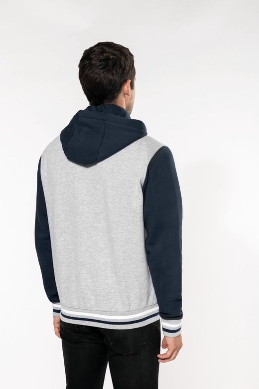 Unisex Hooded Baseball Jacke