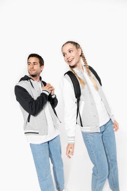 Unisex Hooded Baseball Jacke
