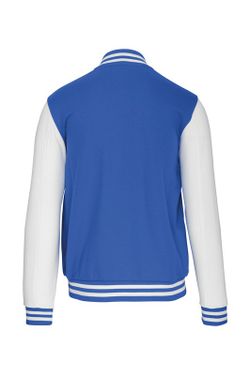 Unisex Plüsch Baseballjacke