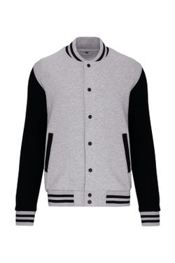 Unisex Plüsch Baseballjacke