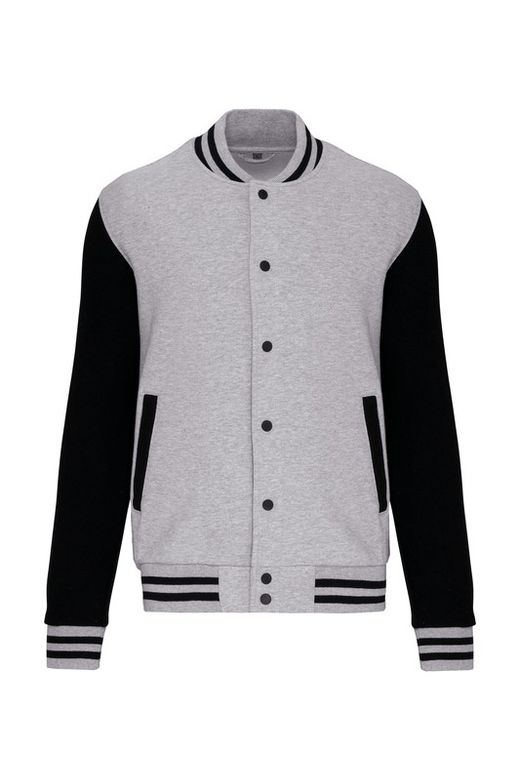 Unisex Plüsch Baseballjacke