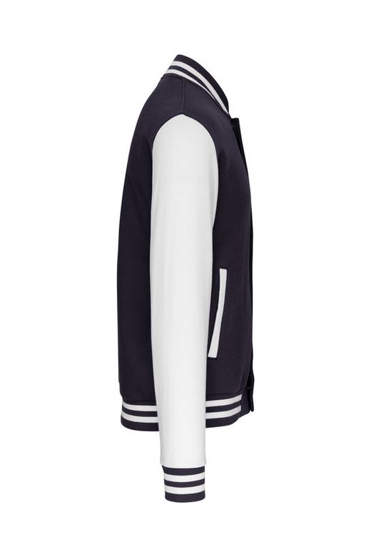 Unisex Plüsch Baseballjacke