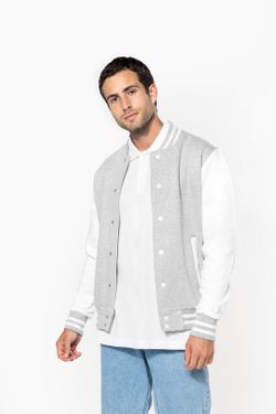 Unisex Plüsch Baseballjacke