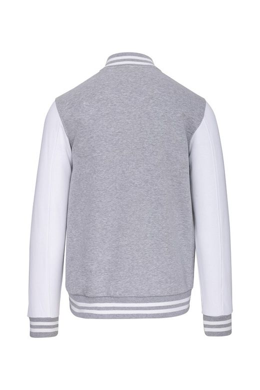 Unisex Plüsch Baseballjacke