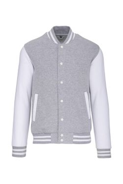 Unisex Plüsch Baseballjacke