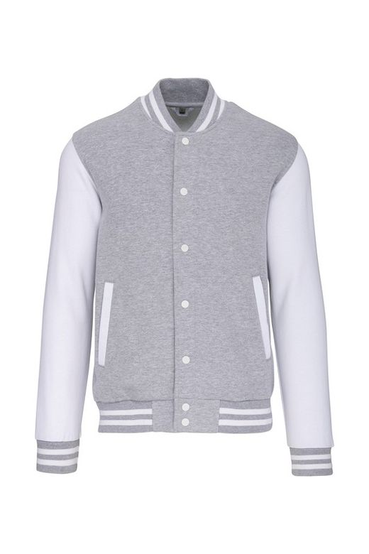 Unisex Plüsch Baseballjacke