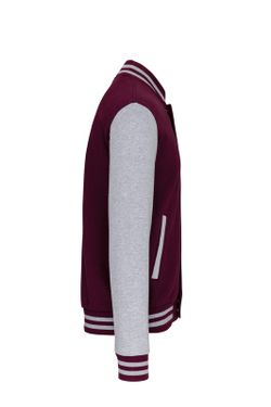 Unisex Plüsch Baseballjacke