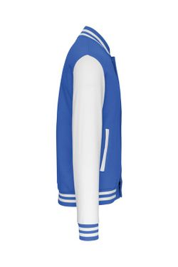 Unisex Plüsch Baseballjacke