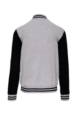 Unisex Plüsch Baseballjacke