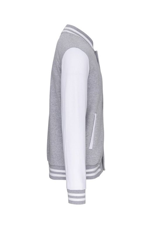 Unisex Plüsch Baseballjacke