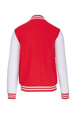 Unisex Plüsch Baseballjacke