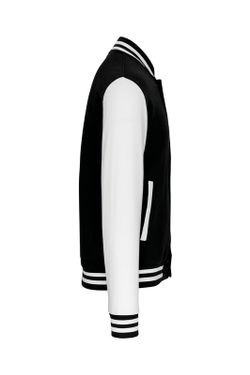 Unisex Plüsch Baseballjacke