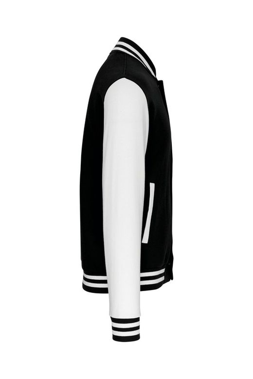 Unisex Plüsch Baseballjacke