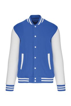 Unisex Plüsch Baseballjacke