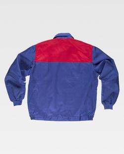Kombinierte Jochjacke, Nylonreißverschlüsse und zwei Brusttaschen Azulina Red