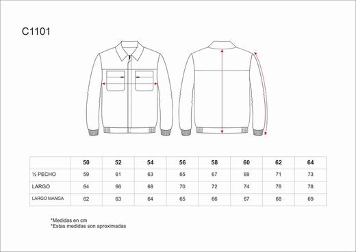 Kombinierte Jochjacke, Nylonreißverschlüsse und zwei Brusttaschen in Marinegelb