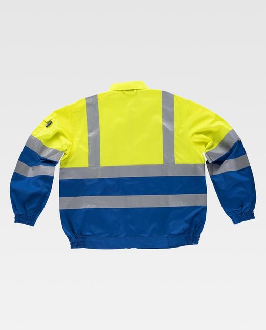 Warnkombinationsjacke mit reflektierenden Bändern EN471 Azulina Amarillo AV