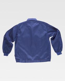 Jacke mit Knopfverschluss, elastischer Taille und zwei Brusttaschen von Azulina