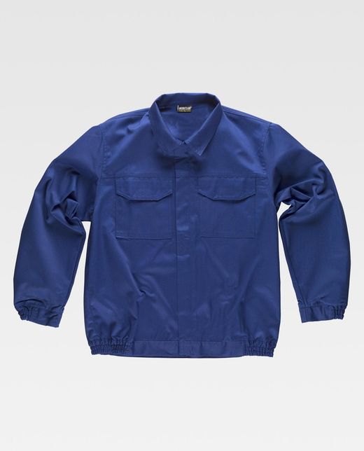 Jacke mit Reißverschluss und zwei Brusttaschen Azulina