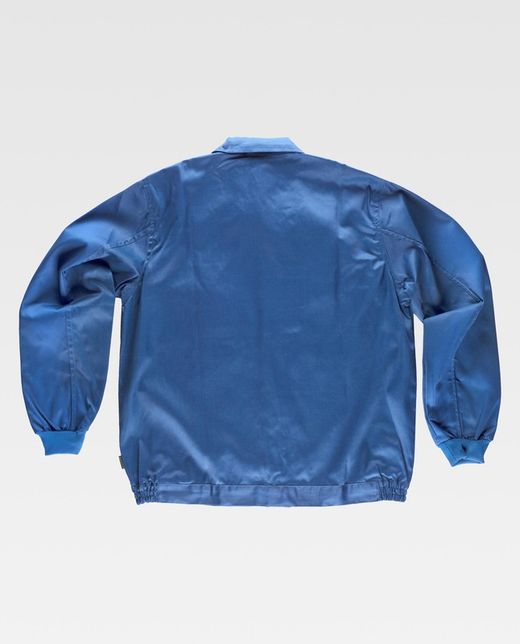 Jacke mit Nylonreißverschlüssen, elastischer Taille und zwei Brusttaschen für Flugbegleiter