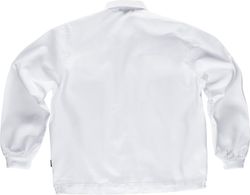 Cazadora con cremalleras de nylon Blanco