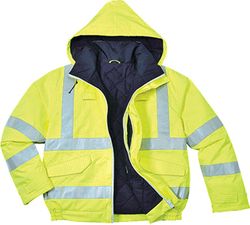BIZFLAME Rain antistatische Warnschutz-FR-Pilotjacke, antistatisch und flammhemmend