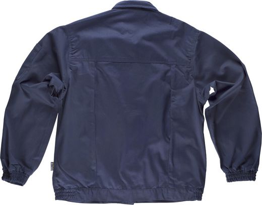 Reißverschlussjacke mit 2 dreifach genähten Brusttaschen Navy