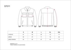Cordjacke mit Reißverschluss und 2 Brusttaschen Navy