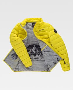 Cazadora Exterior 100% Nylon reciclado Amarillo Ref: 12103204