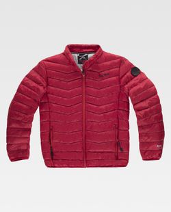 Cazadora Exterior 100% Nylon reciclado  Granate Ref: 12103106