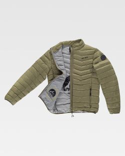 Cazadora Exterior 100% Nylon reciclado color Khaki Ref: 12103106