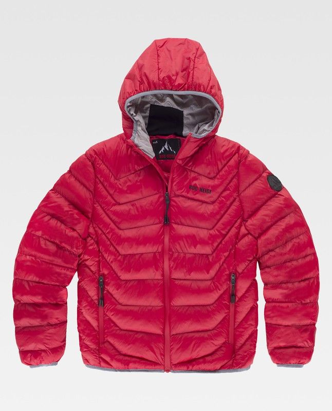 Cazadora Exterior 100% Nylon color Granate Ref: 12103101