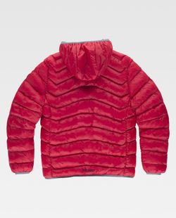 Cazadora Exterior 100% Nylon color Granate Ref: 12103101