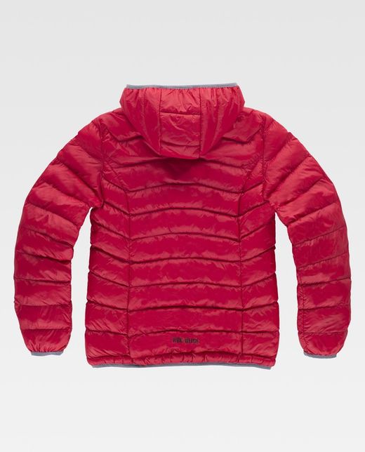 Cazadora Exterior 100% Nylon color Granate Ref: 12103201