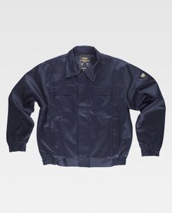 Flammhemmende und antistatische Jacke aus 100% Baumwolle FIREWOOD EN11612 UND ANTI-STATIC EN1149 Navy