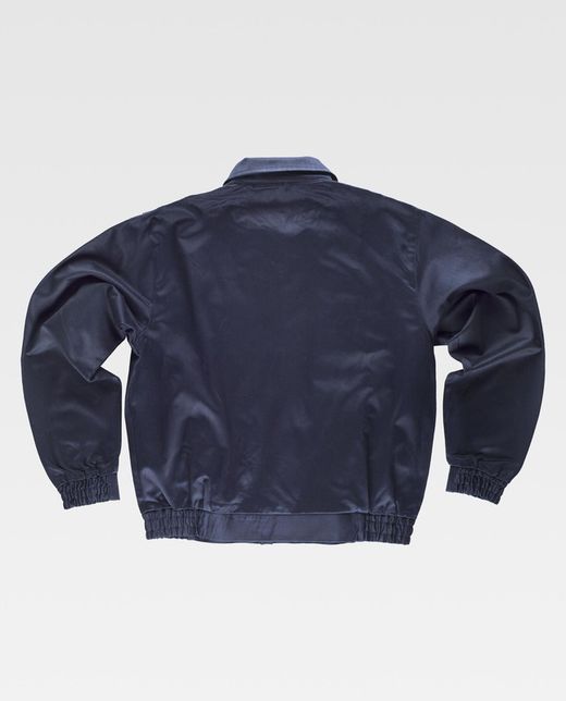 Flammhemmende und antistatische Jacke aus 100% Baumwolle FIREWOOD EN11612 UND ANTI-STATIC EN1149 Navy