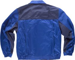 Jacke Linie 1 Passe und kombinierte Knopfleiste, Nylon-Reißverschlüsse und Handytasche auf der Brust Stewardess Navy